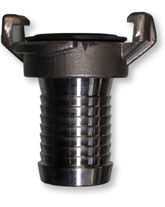Quick coupling with hose nozzle 1" (25mm) SST